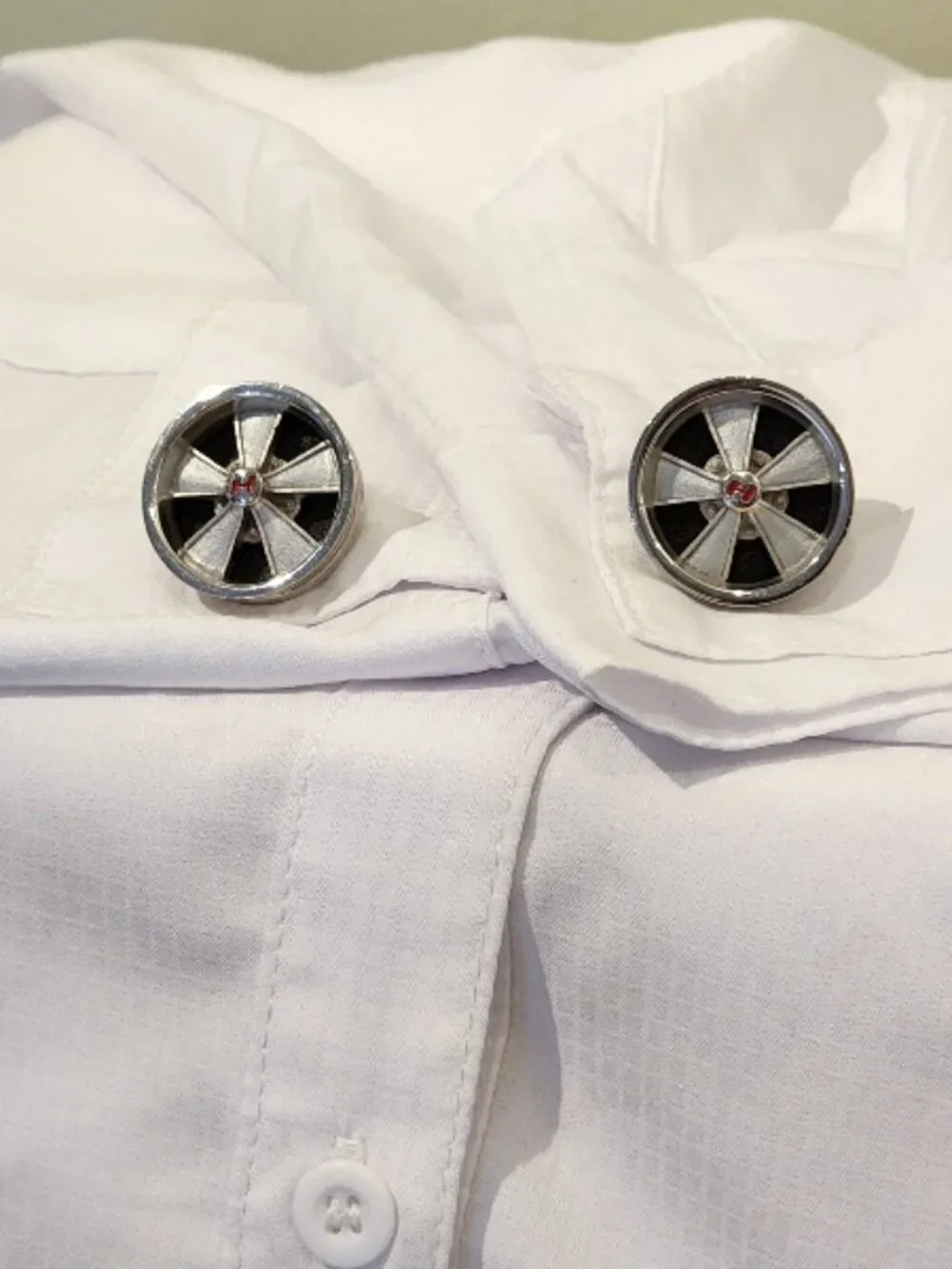 Vintage Hurst Wheel Cufflinks